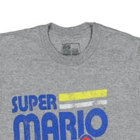 Nintendo muški super mario braća ovdje idemo grafičkom majicom