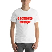 Nedefinirani pokloni S e Commerce Manager Cali Style Short Pamučna majica kratkih rukava