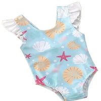Duanyozu Baby Girl Bikini kupaći kupaći kostim cvjetnih plaža kupaći odijela