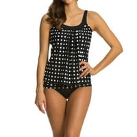Koudehua Ženski tankini kupaći kostimi plus veličine Bikini set Push up podstavljeni kupaći kostimi kupaći odijela