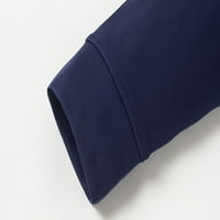 Leey-World Polo majice za muškarce muške košulje dugih rukava s dugim rukavima Regularne fit casual