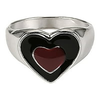 SHLDYBC prstenovi za žene, modni prsten u obliku srca Novi modni slatki oblik prstena najnovijih ženskih