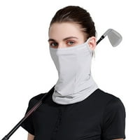 Izrez Gaiter maska ​​za lice s podesivom petljom za uši za ženske djevojke UV zaštita hlađenja balaclava lica pokrivač