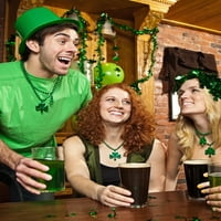 Neugodni stilovi Shamrock Irski. Košulja za zastavu Shamrock zelene majice za muškarce St. Patrickove