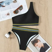 Žene kupaćih kostima Bikini set bandeau zavojni push-up brazilski kupaći kostim za plažu Žene Visoki struk Bikini