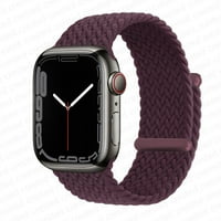 Yuiyuka pletenica Solo petlja kompatibilna sa Apple Watch Bands ultra, najlonska traka elastična remena