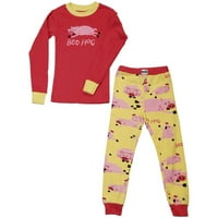 Kreveti za cipele Toddler Dugi rukav Pajama Set - 3t