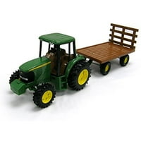 John Deere Kids Tractor igračka sa setom Flarebo vagona