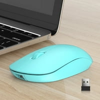 Visland bežični miš tih računalni miševi, tihi prijenosni mobilni optički putni zvuk Bežični miš za