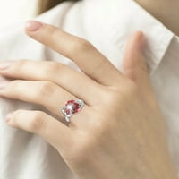 Crystal RingsValentines Day GiftsJewelry Prijedlog rođendana Poklon Zaručnički zaručnički prsten