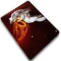 Kaishek Hard Case Shell pokrivač samo za Macbook Pro S s mrežnom zaslonom Nema CD-ROM + crni poklopac