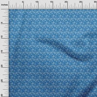 Onuone viskoza šifon srednje plave tkanine zmija i kornjača Afrički šivaći materijal za ispis tkanine
