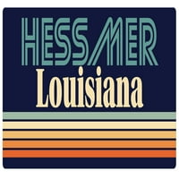 Hessmer Louisiana vinil naljepnica za naljepnicu Retro dizajn