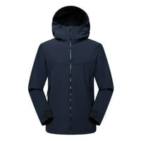 Lenago Kišne jakne za žene vodootporna čvrsta jakna za kišu na otvorenom kapuljač kapuljač vjetrootporni
