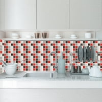 Posteljina kamena mozaika zidne pločice Povratne pločice Kuhinjske pločice Naljepnice DIY kupaonice