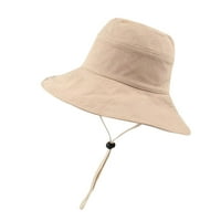 Tawop Cap Fashion Lady Formac Hat Sklopive casual kape Žene Dvostrane elegantne šešir na plaži Khaki