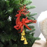 Giligiliso Cleariance Božićni fawn viseći zvona Božićni viseći božićni drhti privjesak