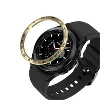 Prikladno usavršava sa Samsung Galaxy Watch ljepilom Prsten za prsten od nehrđajućeg čelika protiv ogrebotine