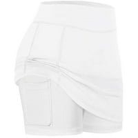 Ženske sportske suknje Tenis Golf Skorts Atletska suknje sa džepovima za kratke hlače za tenis Golf