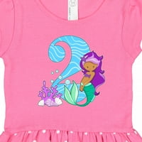 Inktastični drugi rođendan sirena poklon toddler djevojka haljina