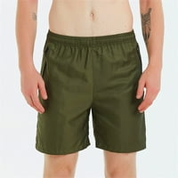 Pliveni kratke hlače za muške bokserske kratke hlače Summer Tanki povremeni elastični struk Comfy plaže