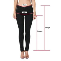 Eguiwyn hlače za žene labave žene ravno ljetne hlače visoke ležerne struke duge čvrste pamučne hlače