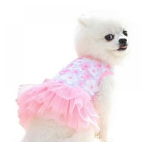 Dosa haljina Cvijet Tutu gaze suknja Slatka kolači Camisole princeza haljina za kućne ljubimce odjeću za pse i mačke