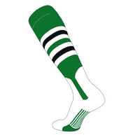 Elita bejzbol koljena visoke čarape za stremene Kelly, bijela, crna