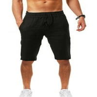 Multitrust muške pamučne kratke hlače muške ljetne prozračne pantalone u boji fitness ulice modne sportske