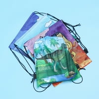 Rosarivae Dinosaur tiskani spremište prenosivi torba za crtanje Kreativna bag za paket modni ruksak
