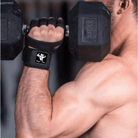 Fowler Fitness Sportske ventilirane rukavice s integriranim zglobovima, crni XL