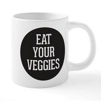 Cafepress - Jedite svoje povrće - Keramička mega šolja