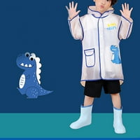 Handeo Kid Slicker prozirna vodootporna elastična dječja kapuljača za kišnu odjeću za aktivnosti na