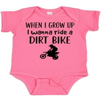 Inktastična motocross prljavštinu Biciklizam Budućnost prljavština Biker Poklon Baby Boy ili Baby Girl