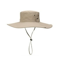 Muški ljetni čvrsti šešir za sunčanje modni kape za muškarce kaki