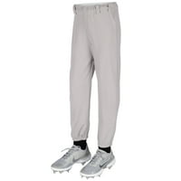Baseball hlače iz performansi, omladinski X-veliki, sivi
