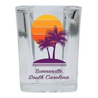 Summerville Jug Carolina Suvenir Shot Shot Glass Dlan dizajn