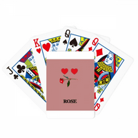 Red Love Emotion poput Rose Poker igrati čarobnu kartu za zabavnu ploču