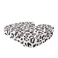 Nyznia Cheetah Ispis Cushion 3D Memorijska pjena Coccy Seat jastuk za bolove u donjem dijelu leđa
