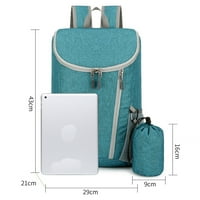 Sklopiva torba Light vodootporni ruksak za kretanje vanjskim putovanjem na otvorenom velikim kapacitetima