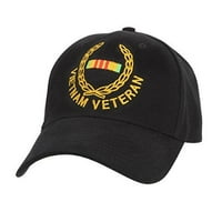 Rothco Black Vijetnam Veteran Insignia CAP - 5320