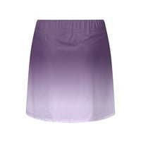 Koaiezne ženske ležerne suknje od čvrste teniske suknje s kratkim suknjom
