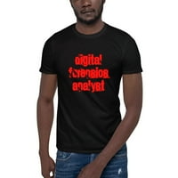 Digitalni forenzički analitičar Cali Style kratka pamučna majica kratkih rukava po nedefiniranim poklonima