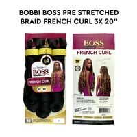 Bobbi Boss Jumbo pletenica prethodno rastegnuta francuski curl 20 paket