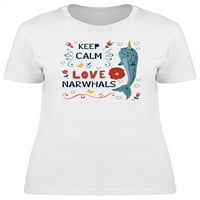 Držite miran i volite narkala majica - majica -image by shutterstock, ženska XX-velika