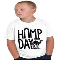 Gump Day Funny Camel Office Workout Crewneck T košulje Dječak Girl Teen Brisco Brends X