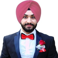 Eloria Sikh Tradicionalni turbanovi Punjabi šešir Punjabi Pagri Sikh Pamučni Voile Turban za muškarce
