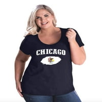 Ženska majica plus veličine - Chicago