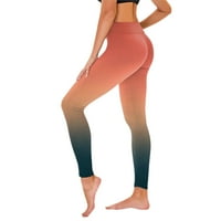 Pantalone za žene srušene casual gamaše bešavne vježbanje kompresijom teretane treninga trčanja gamaše