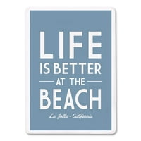 La Jolla, Kalifornija, Život je bolji na plaži, jednostavno, rečeno, FARNERN PRESS, PREMIUM Igranje